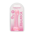 REALROCK Non Realistic Dildo With Suction Cup - 17 cm - Pink 17 cm Dong