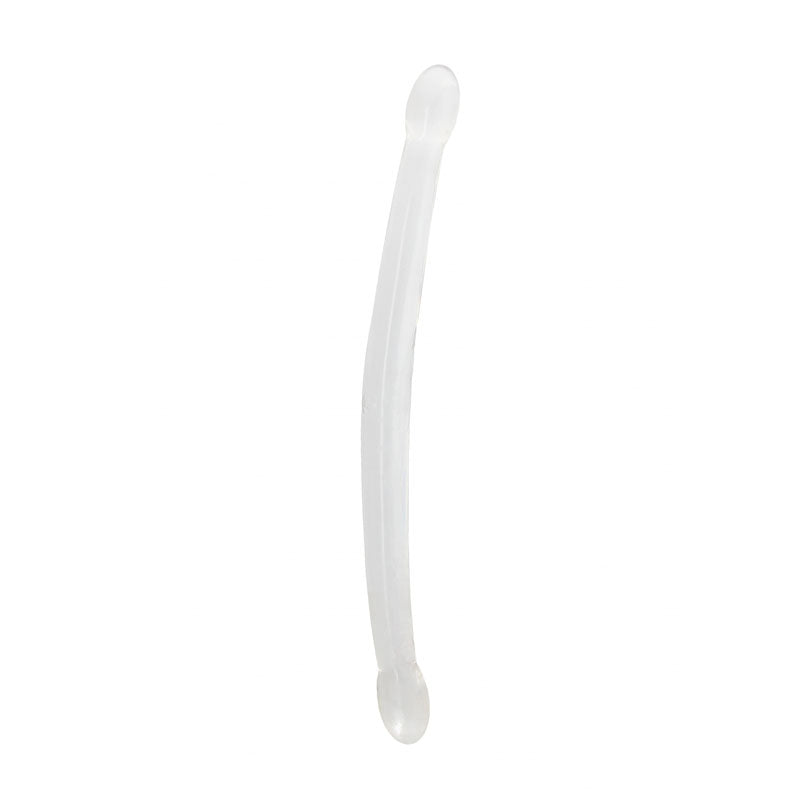 REALROCK Non Realistic Double Dong 17'' - Clear 43 cm Double Dong