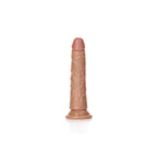 REALROCK Realistic Slim Dildo without Balls - 15.5 cm - Tan 15.5 cm (6'') Dong