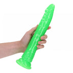 REALROCK 29 cm Slim Glow in the Dark Neon - Green - Glow in Dark Green 29 cm (11'') Dong