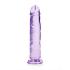 REALROCK 25 cm Straight Dildo - Purple - Purple 25 cm (10'') Dong