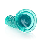 REALROCK 31 cm Straight Dildo - Turquoise - Turquoise 31 cm (11'') Dong