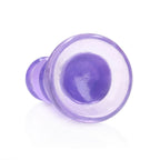 REALROCK 14 cm Curvy Anal Plug - Purple - Purple 14 cm (4.5'') Butt Plug