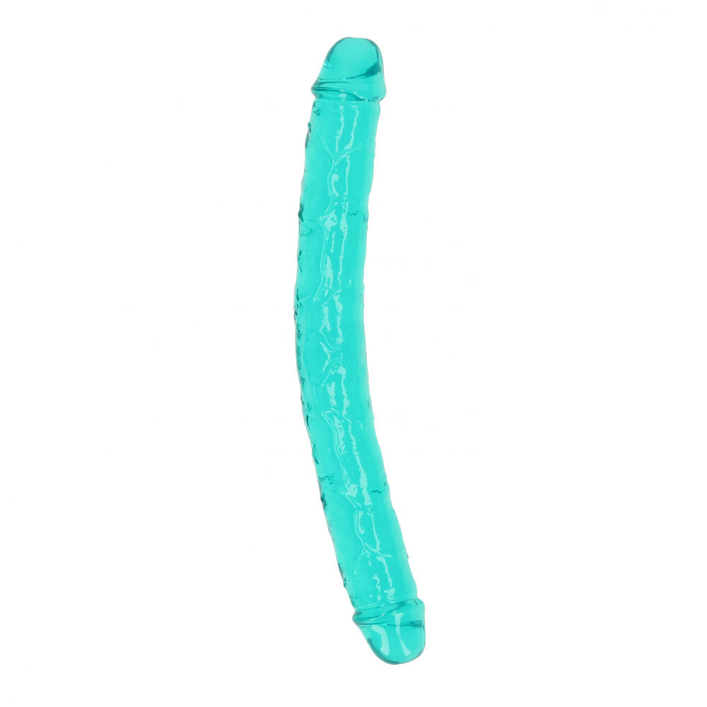 REALROCK 34 cm Double Dong - Turquoise - Turquoise 34 cm (14'') Double Dong