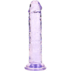 REALROCK Realistic 5'' Dildo - Purple - Purple 12.7 cm Dildo