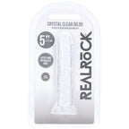 REALROCK Realistic 5'' Dildo - Clear - Clear 12.7 cm Dildo