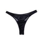 Maia DATE NIGHT PANTY VIBE - L/XL - Black L/XL Panty with Pink USB Rechargeable Bullet & Remote