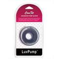 LuvPump ComFit Silicone Sleeve - Black - Black Universal Penis Pump Sleeve