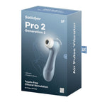 Satisfyer Pro 2 - Blue - Touch-Free USB-Rechargeable Clitoral Stimulator