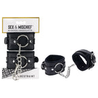 S&M Shadow Handcuffs - Black Restraints