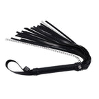S&M Shadow Chain Flogger - Black Flogger Whip