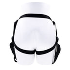 SPORTSHEETS Dual Desires Strap On - Black Adjustable Strap-On Harness (No Probe Included)