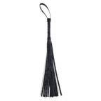 SPORTSHEETS Velvet Noir Chain Flogger - Black 43 cm Flogger Whip