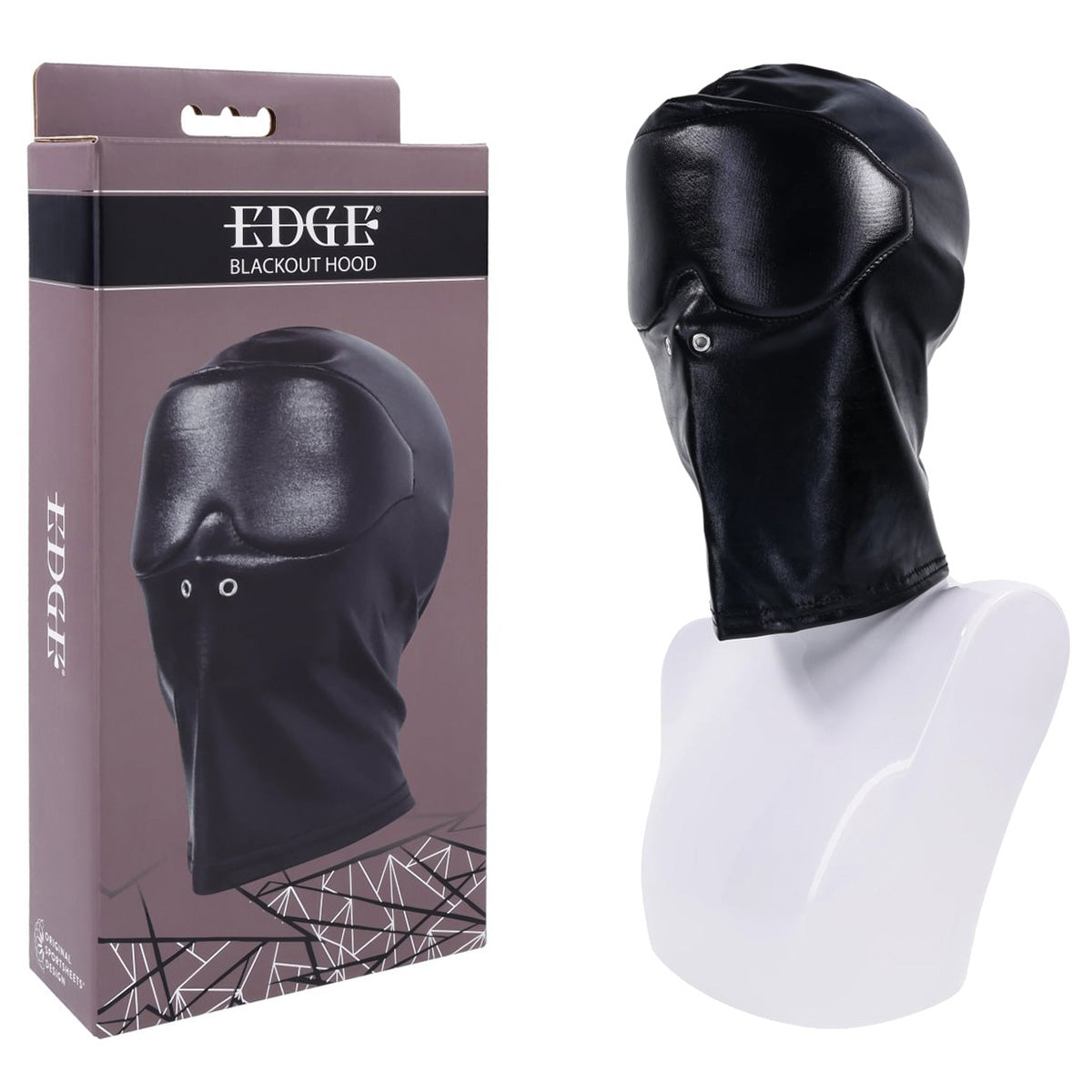 EDGE Blackout Hood - Black Hood Mask