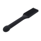 EDGE Spiked Silicone Paddle - Black Spanking Paddle with Insertable Handle