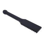EDGE Spiked Silicone Paddle - Black Spanking Paddle with Insertable Handle
