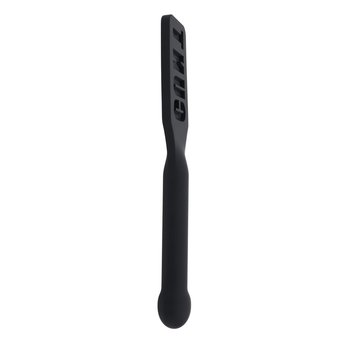 EDGE CUNT Silicone Paddle - Black Silicone Paddle with Insertable Handle