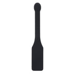 EDGE CUNT Silicone Paddle - Black Silicone Paddle with Insertable Handle