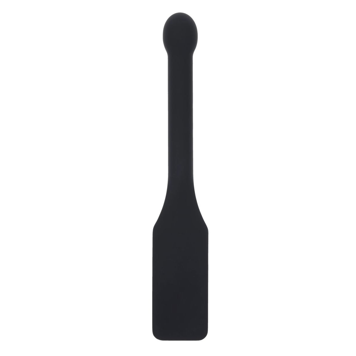 EDGE CUNT Silicone Paddle - Black Silicone Paddle with Insertable Handle
