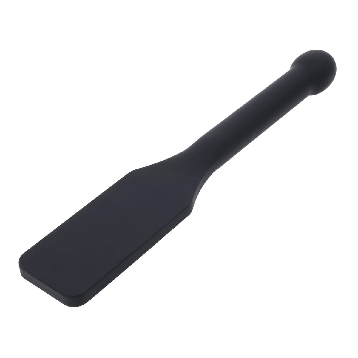 EDGE CUNT Silicone Paddle - Black Silicone Paddle with Insertable Handle