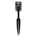 EDGE Silicone Tawse - Black Silicone Tawse Whip with Insertable Handle