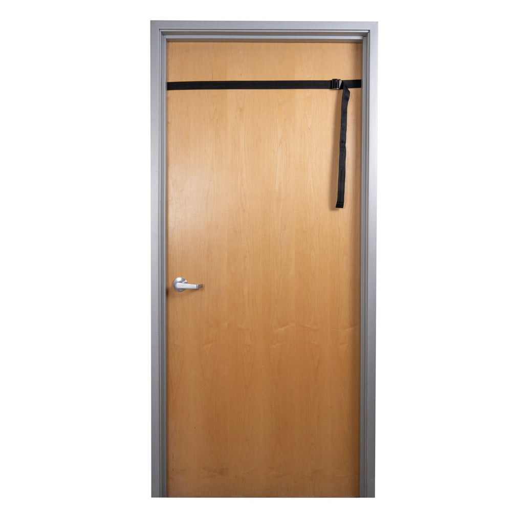 EDGE Adjustable Door Restraints - Black Restraints (Cuffs not included)