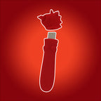 Unihorn - USB Bullet - Blaze Diablo - Red USB Rechargeable Vibrating Bullet