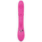 VIVE Mimi - Pink - Pink 25 cm USB Rechargeable Vibrating & Tapping Rabbit Vibrator