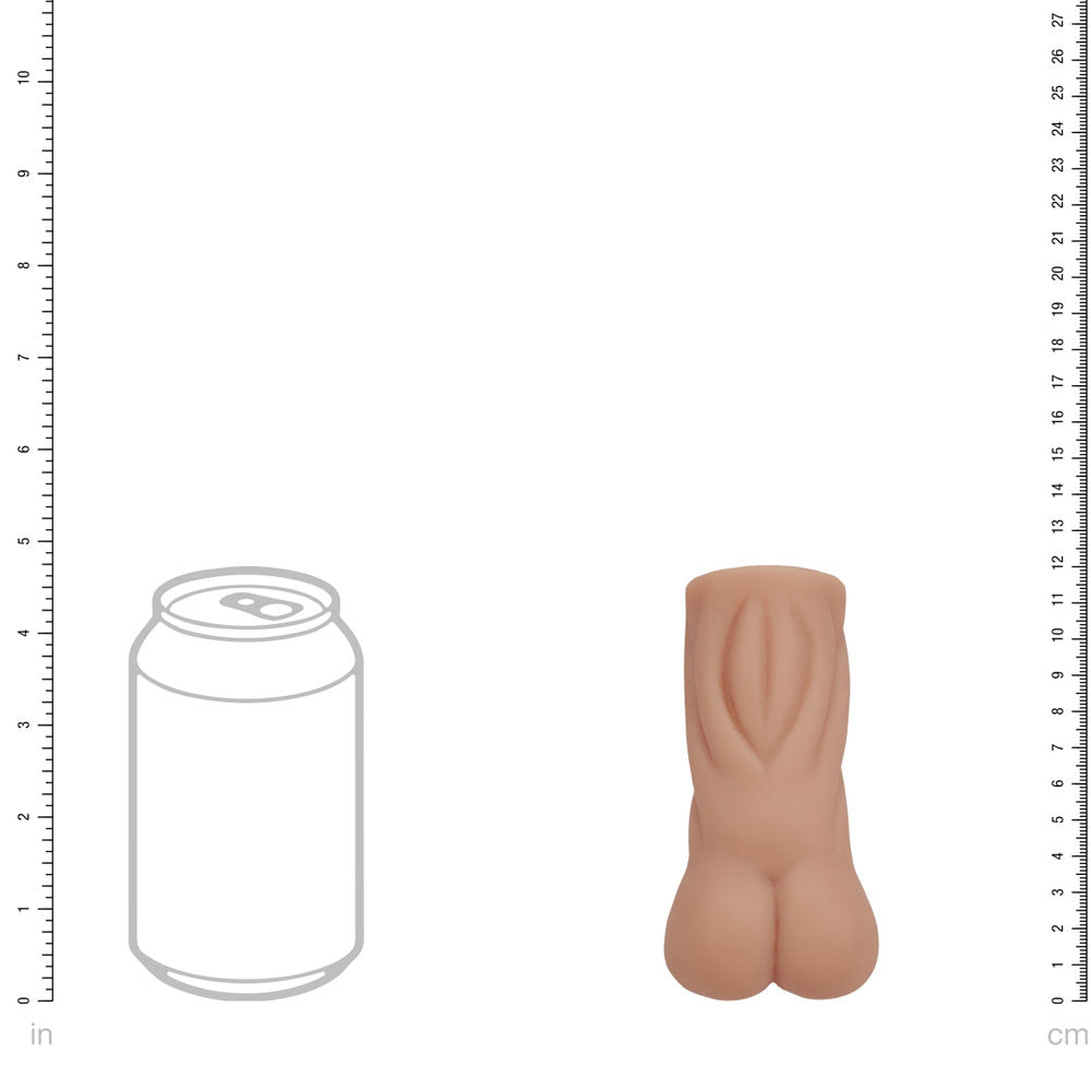 XKIN PinUp Girls - Trixie Nightshift - Tan 12 cm Vagina Stroker