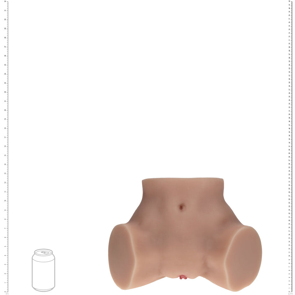 XKIN Bodyforms - Valentina Vellure - Tan Doggy-Style Torso Masturbator