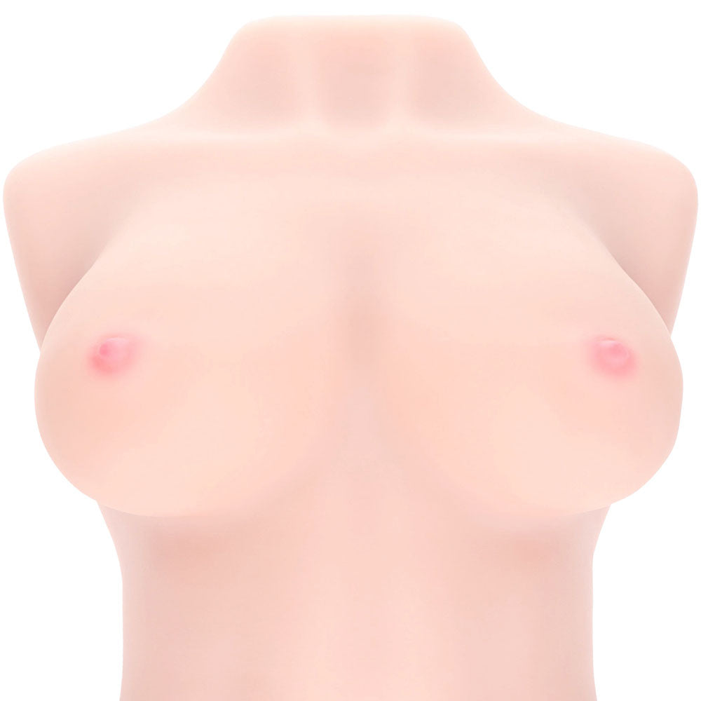 XKIN Bodyforms - Ava Monroe - Flesh Lifelike Torso Masturbator with Interchargeable Vagina Sleeves
