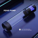 LuvPump Smart Penis Pump - Clear USB Rechargeable Automatic Penis Pump