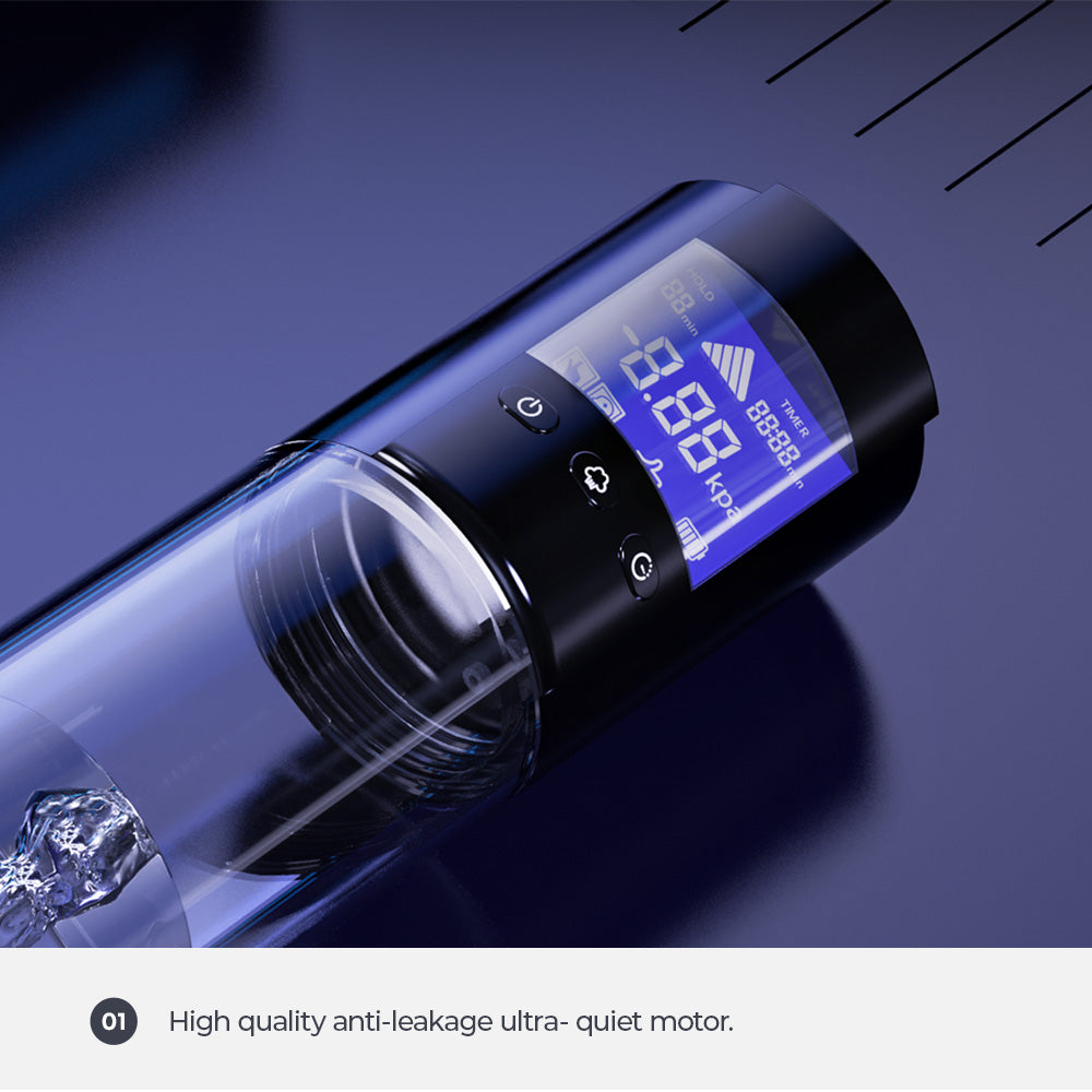 LuvPump Smart Penis Pump - Clear USB Rechargeable Automatic Penis Pump