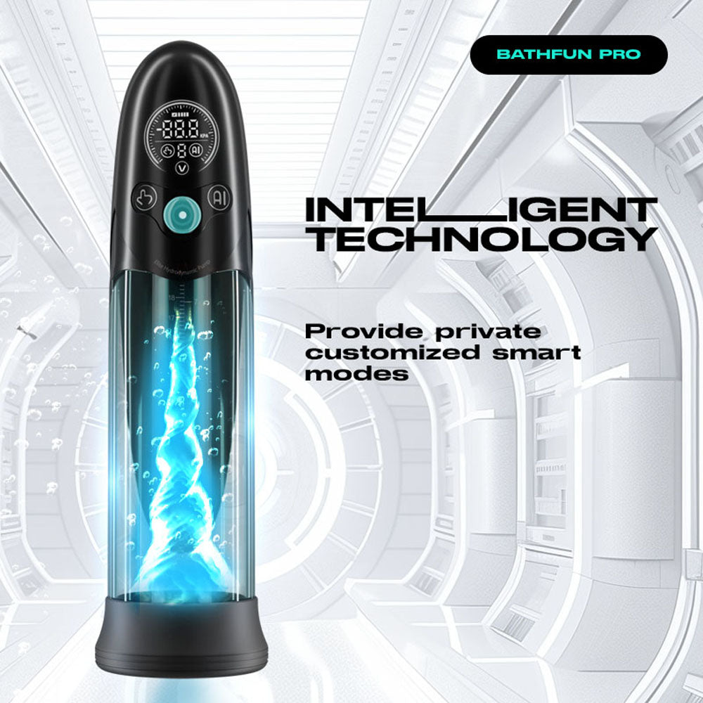 LuvPump Bathfun Pro - USB Rechargeable Waterproof Smart Automatic Penis Pump