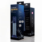 LuvPump Bathfun Smart Aqua Penis Pump - Blue USB-C Rechargeable Waterproof Automatic Penis Pump
