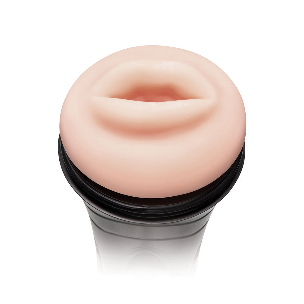 Zolo STROKE OFF Deep Throat BJ - Flesh Mouth Stroker